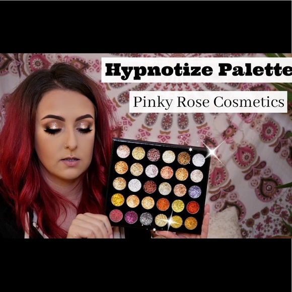 💗PINKY ROSE Hypnotize I - 24K Glitter Palette 30 SHADES! - Picture 7 of 9